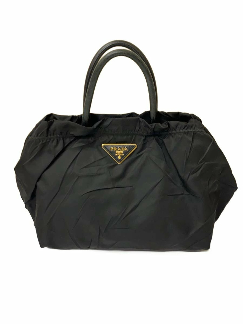 Prada Tote Tessuto Bag Black